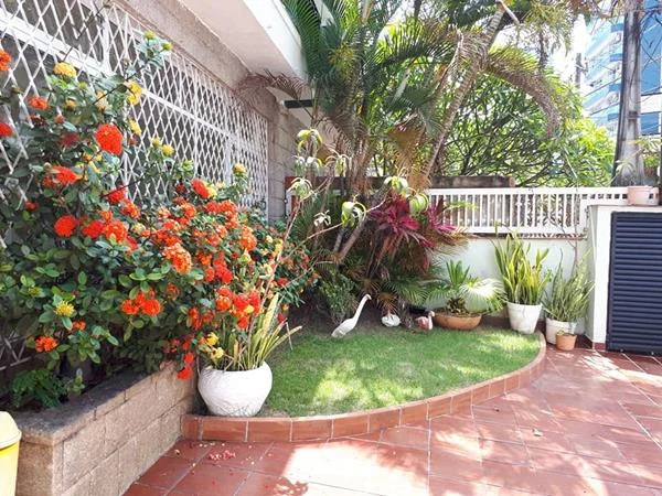 Estrutura do Residencial Villa Verde em Santos - Jardim e área externa